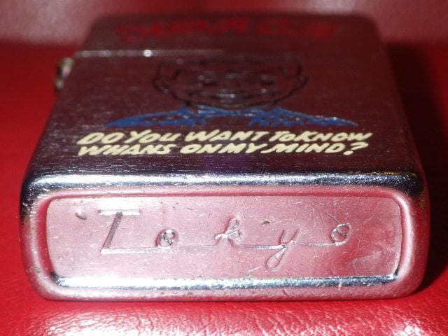 60’S★騙し絵★オイルライター★ビンテージ★フロイト★セクシー★軍★ミリタリー