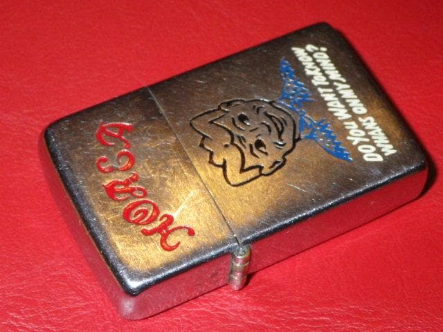 60’S★騙し絵★オイルライター★ビンテージ★フロイト★セクシー★軍★ミリタリー