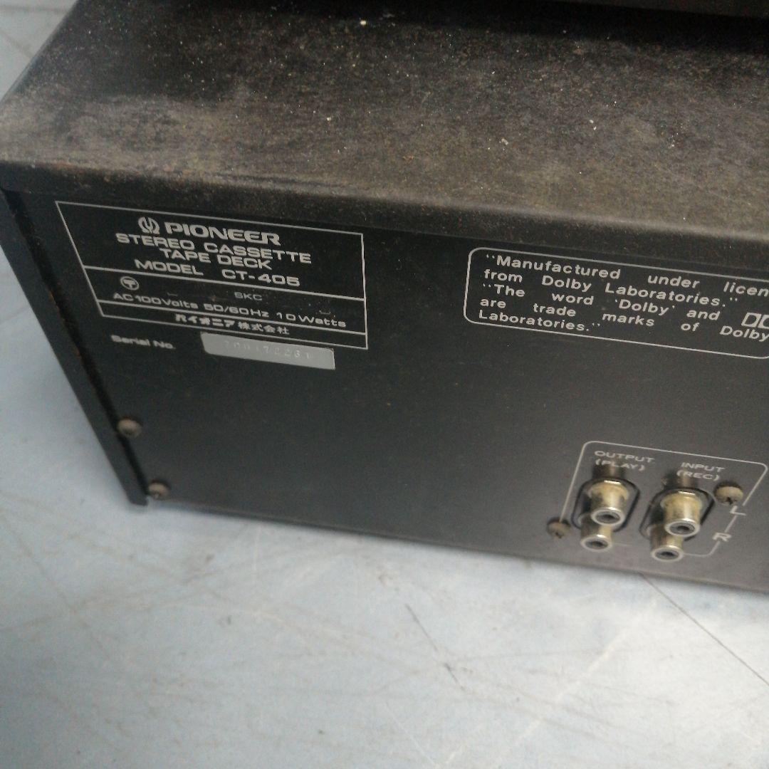 PIONEER システムコンポ CT-405 SA-7600Ⅱ TX-7800Ⅱ