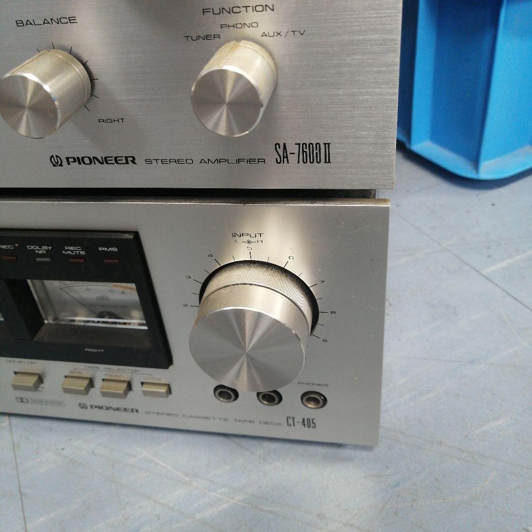 PIONEER システムコンポ CT-405 SA-7600Ⅱ TX-7800Ⅱ