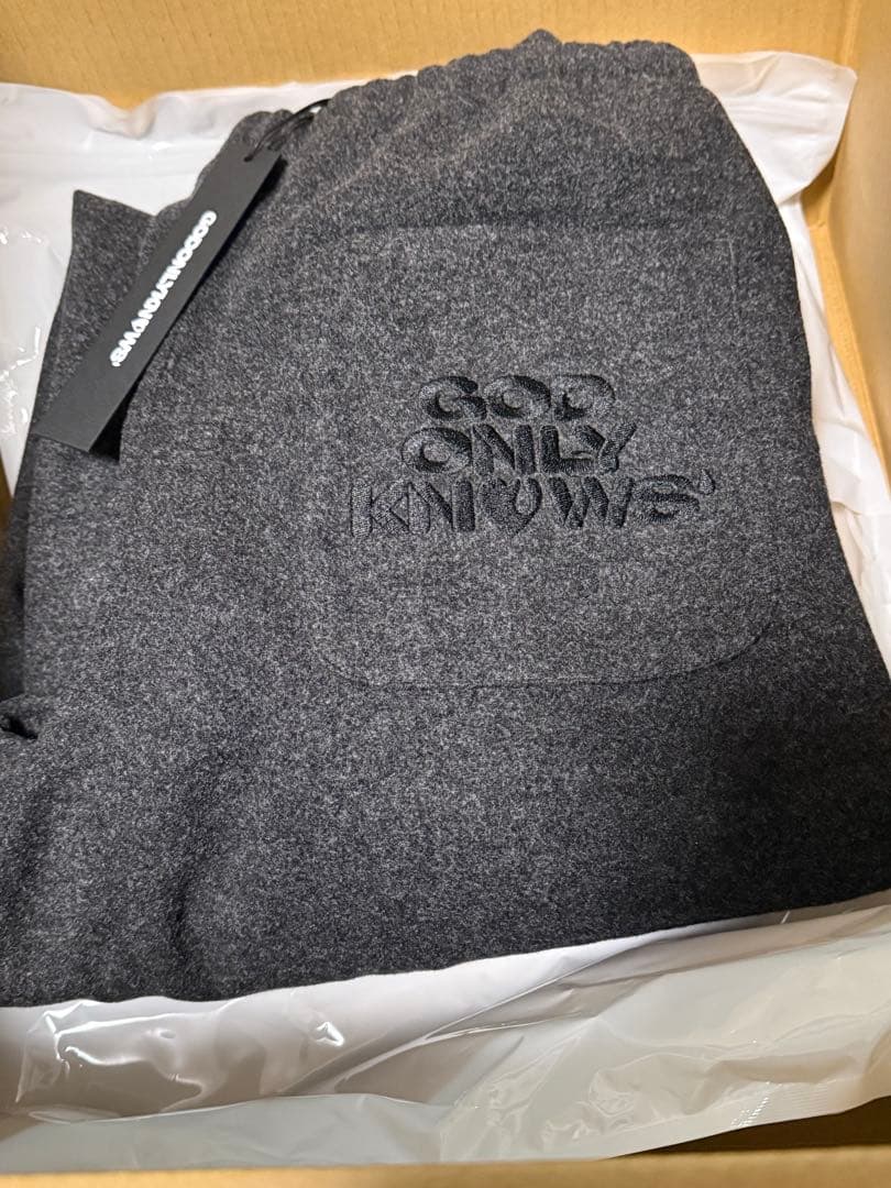 GOD ONLY KOWS WOOLLY WIDE PANTS 岩田剛典