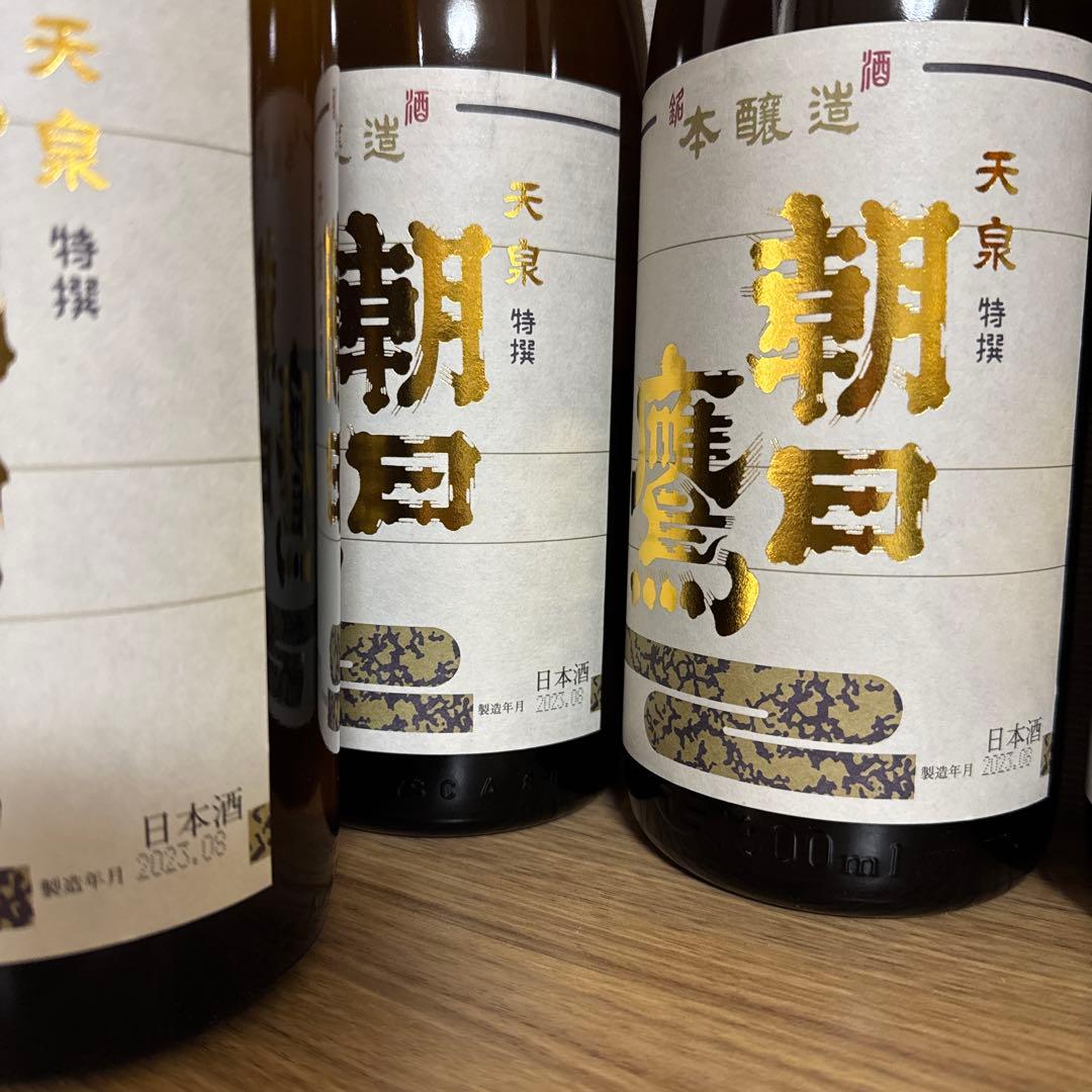 特選 日本酒 朝日鷹1800ml 2023年製造5本