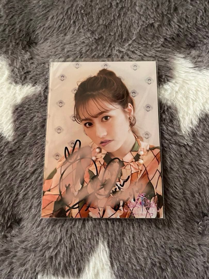 AYAKA-NATION 生写真　サイン入り　ももクロ　あーりん　佐々木彩夏