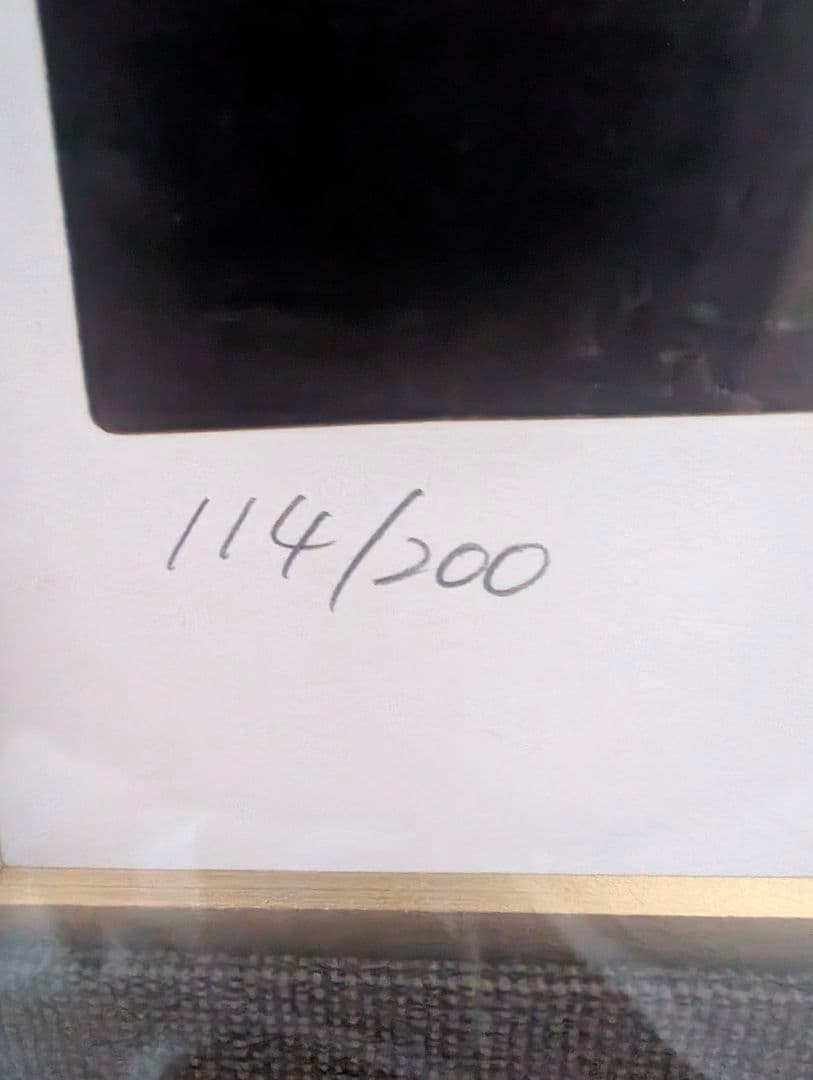 福山小夜　黄金の服　高倉健　シルクスクリーン