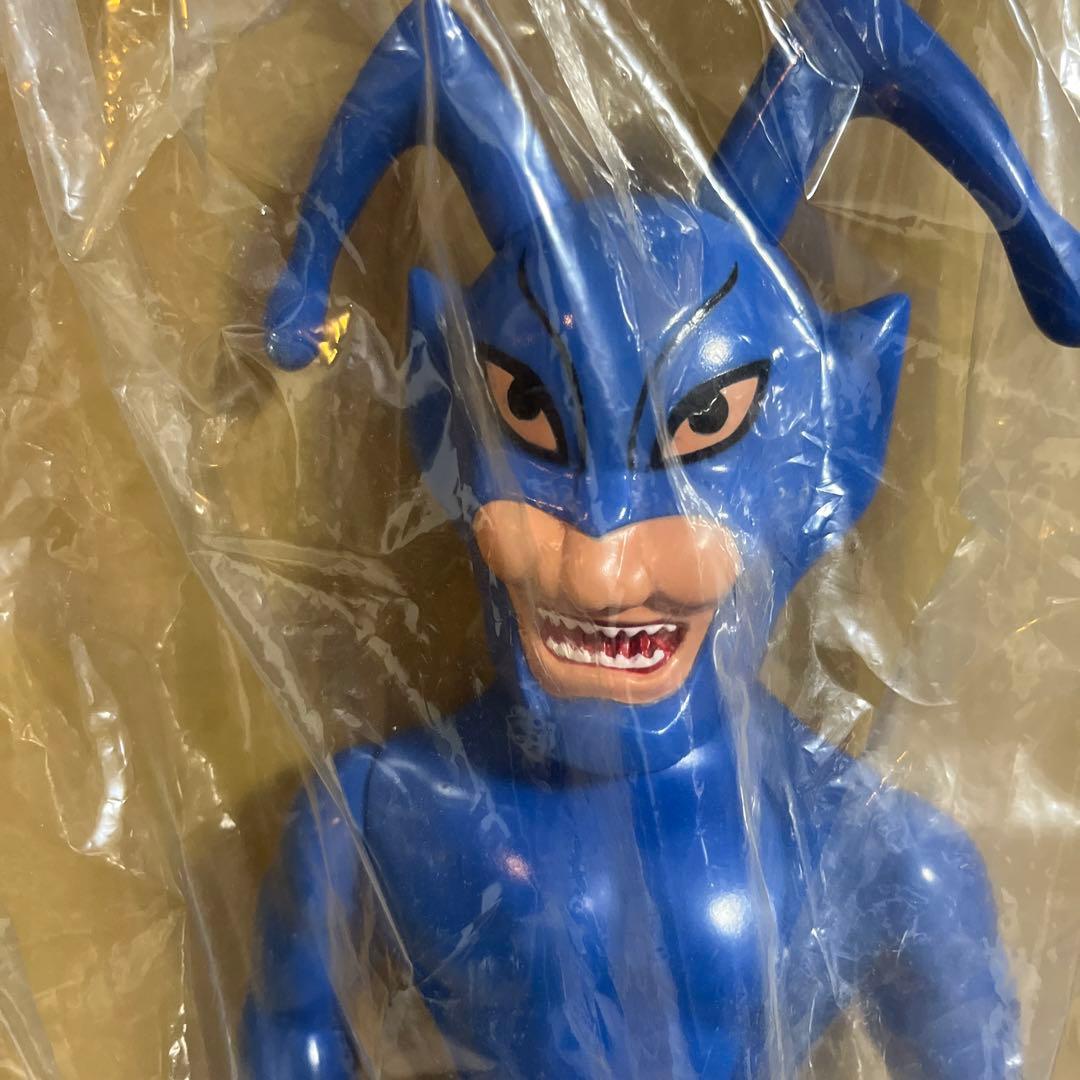 ⚠️新品未開封　タイガーマスク　キングサタン　ジャイアントソフビ　電人