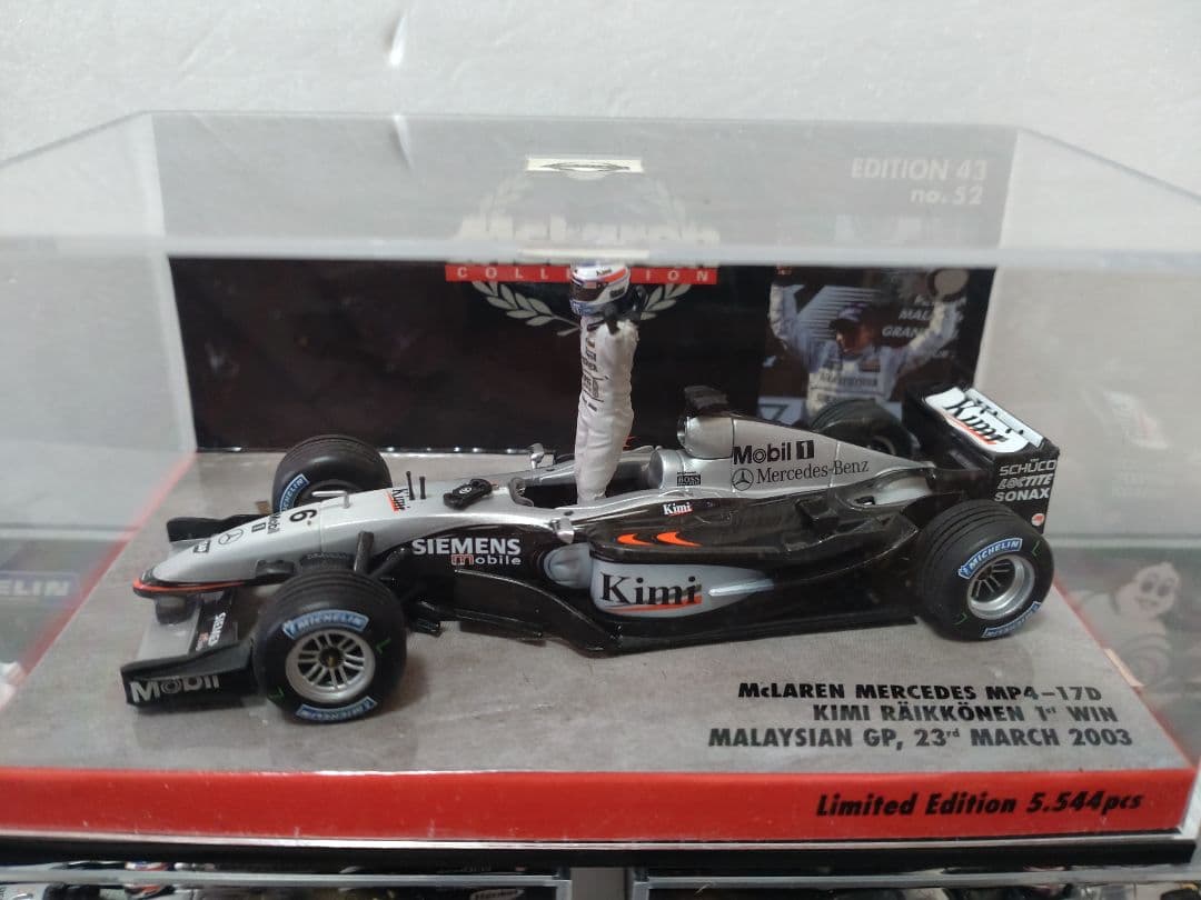 ミシュラン別注McLAREN MERCEDES ライコネン 7台セット