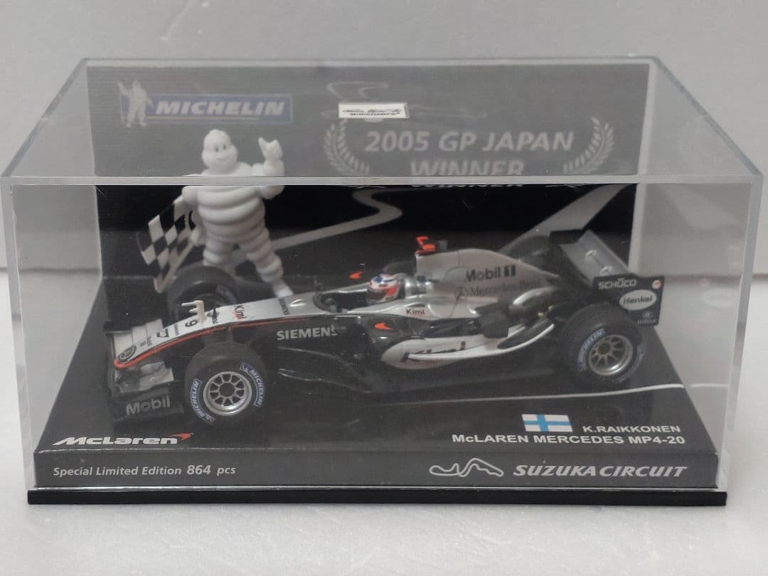 ミシュラン別注McLAREN MERCEDES ライコネン 7台セット