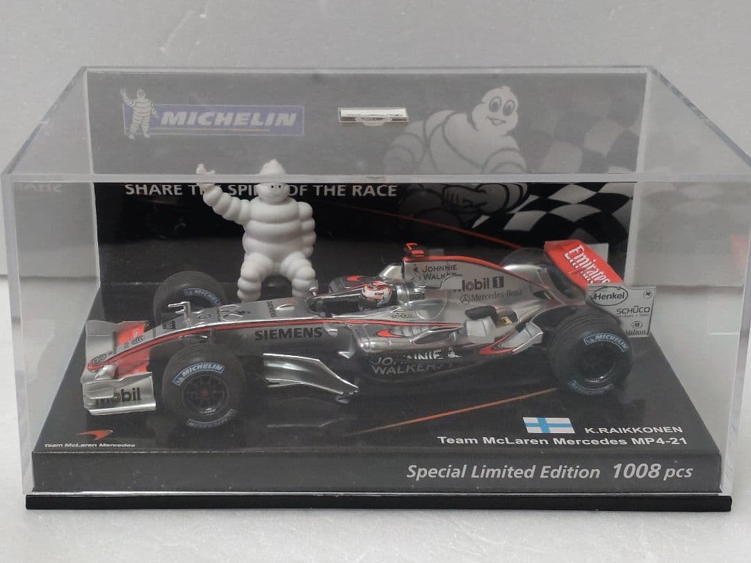 ミシュラン別注McLAREN MERCEDES ライコネン 7台セット