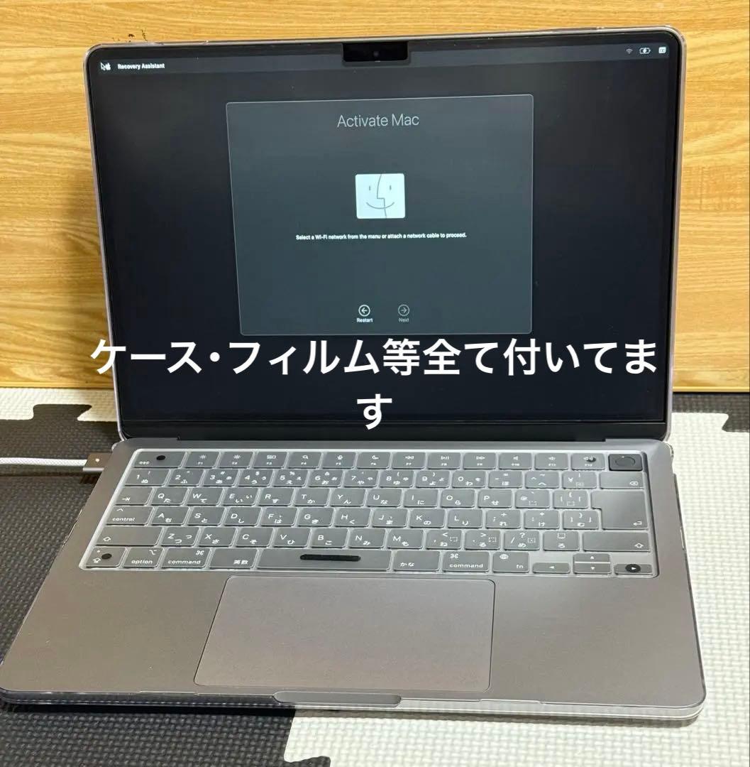 2024 MacBook Air M3 8GB 256GB スペースグレー