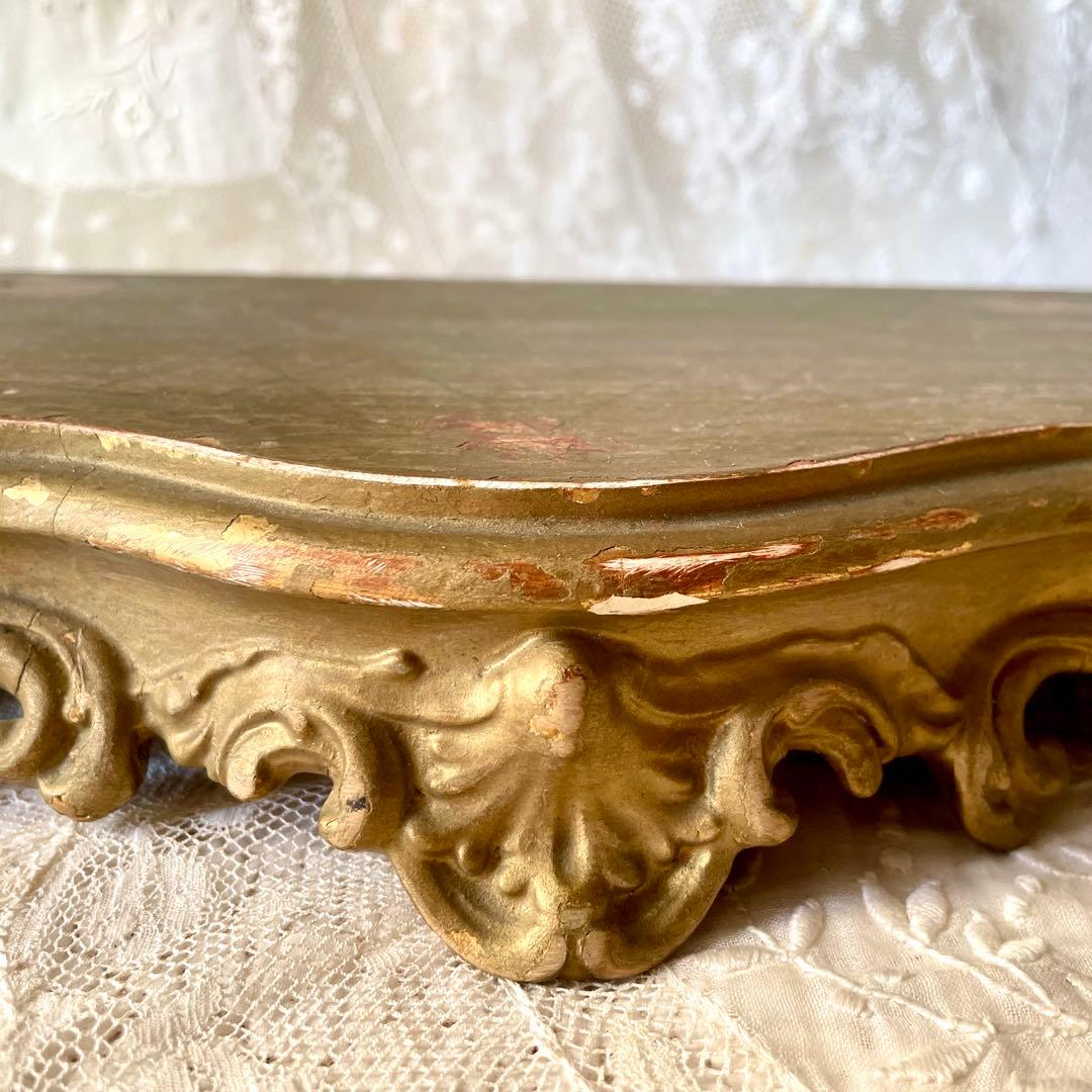 ディスプレイ台　台座　ポワドレ　プレゼンテーション店舗什器　フランスアンティーク