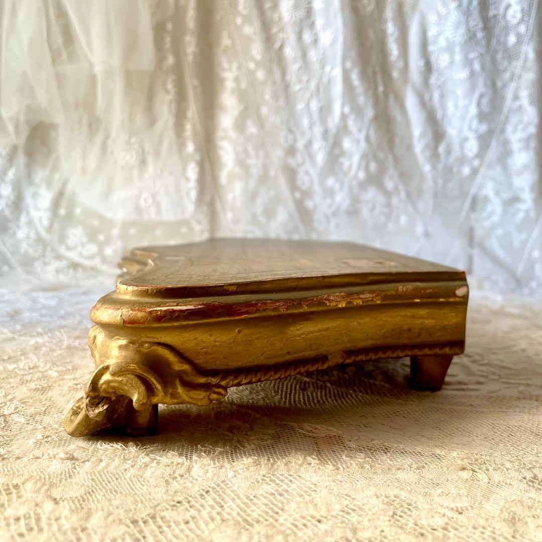 ディスプレイ台　台座　ポワドレ　プレゼンテーション店舗什器　フランスアンティーク