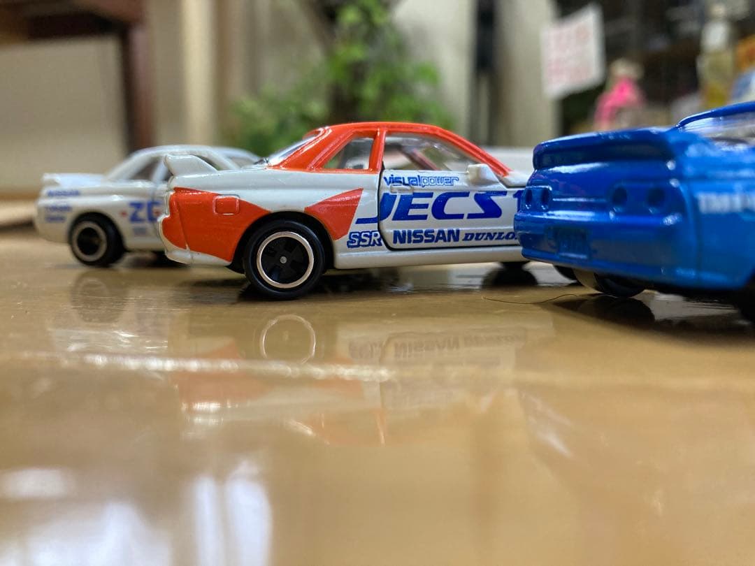 ミニカー/日産スカイラインR32/GT-R3台セット