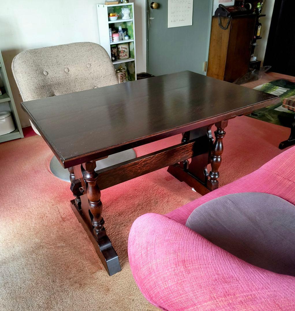 松本民芸家具 ダイニングテーブル 希少デザイン