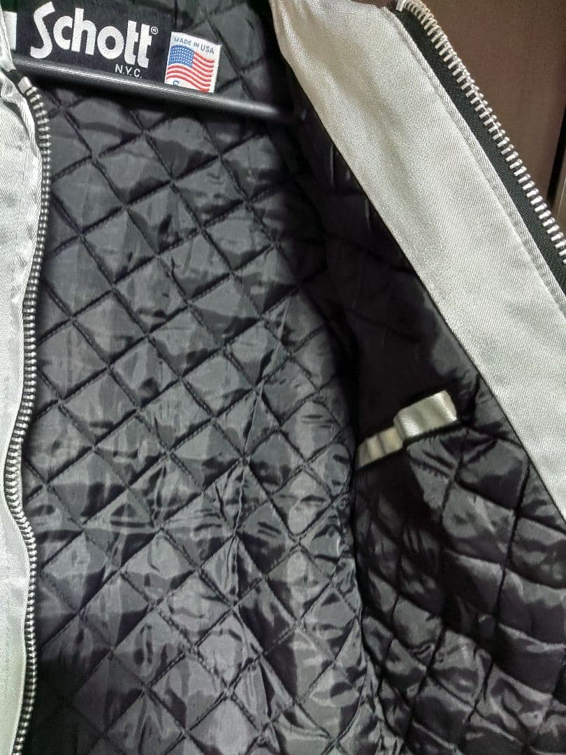 古着　米国製 Schott ジャケット ライダースジャケットサイズS(M~L位)