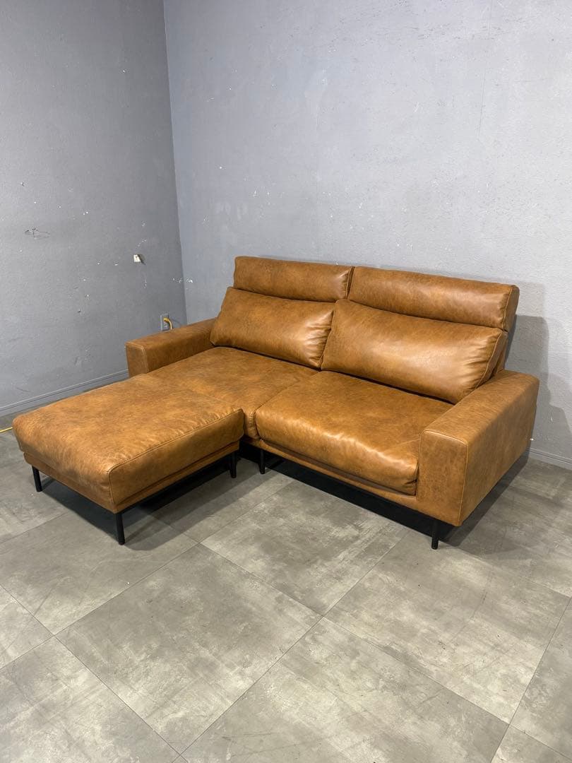 【Zak】関家具　CRASH GATE プルート 2.5人掛けソファ