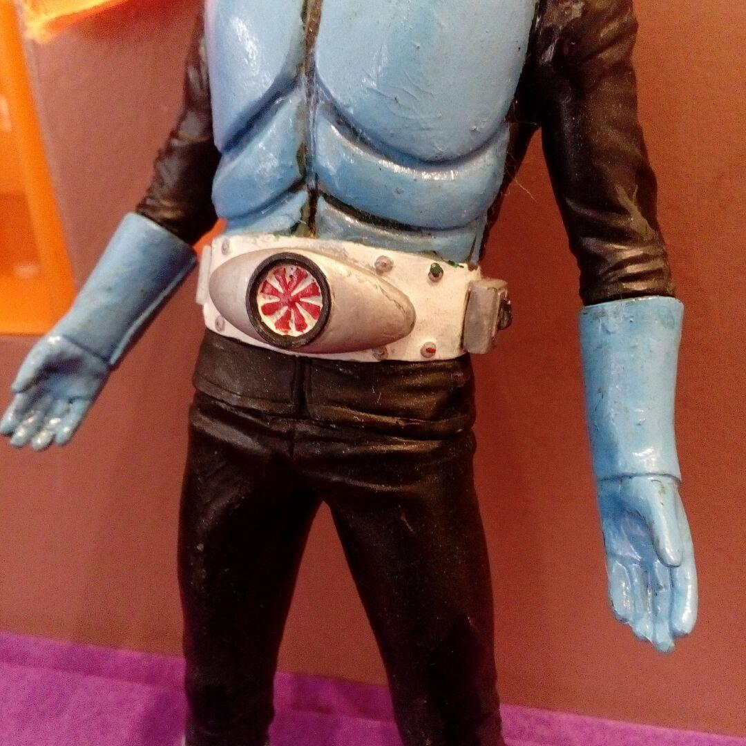 パチ無版権仮面ライダー昭和レトロオリジナルペイント無可動２０センチコレクション品