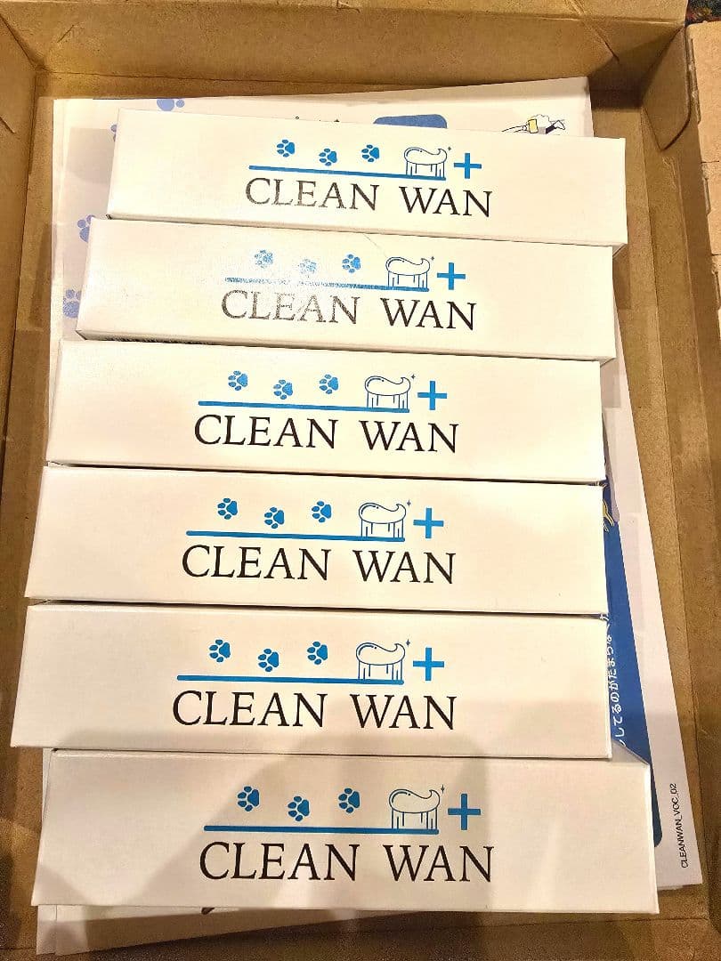 CLEAN WAN デンタルケア用品 15gらくとくクリーンワン6個セット