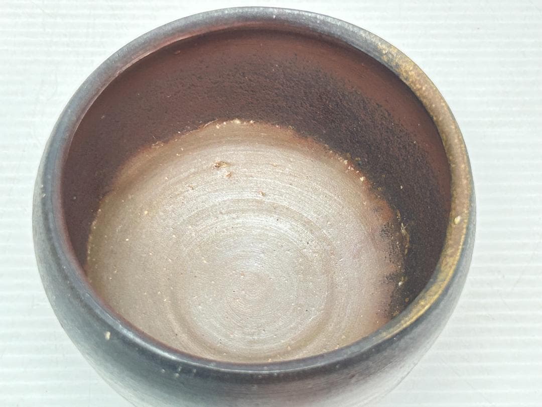 ★値下げ★備前焼【高原昌司/茶碗/船徳利】石井不老・伊勢崎陽山弟子/木箱★2箱★