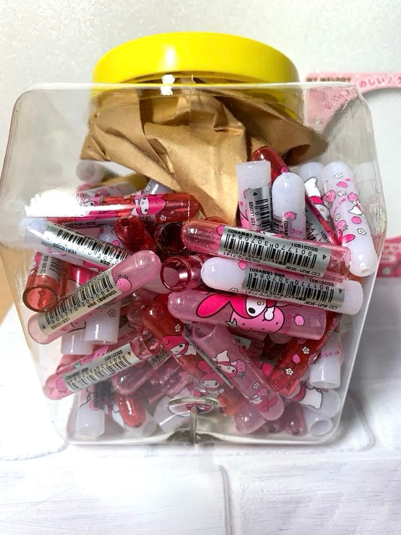 新品未使用　マイメロディ　えんぴつキャップ　160個入り　1箱　レトロ