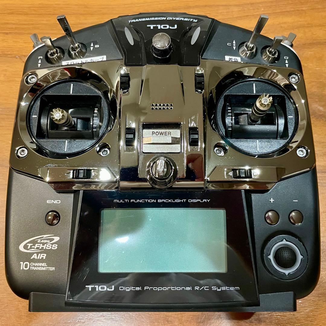 【外使用無/美品】 Futaba T10J 10チャンネル R/C送信機