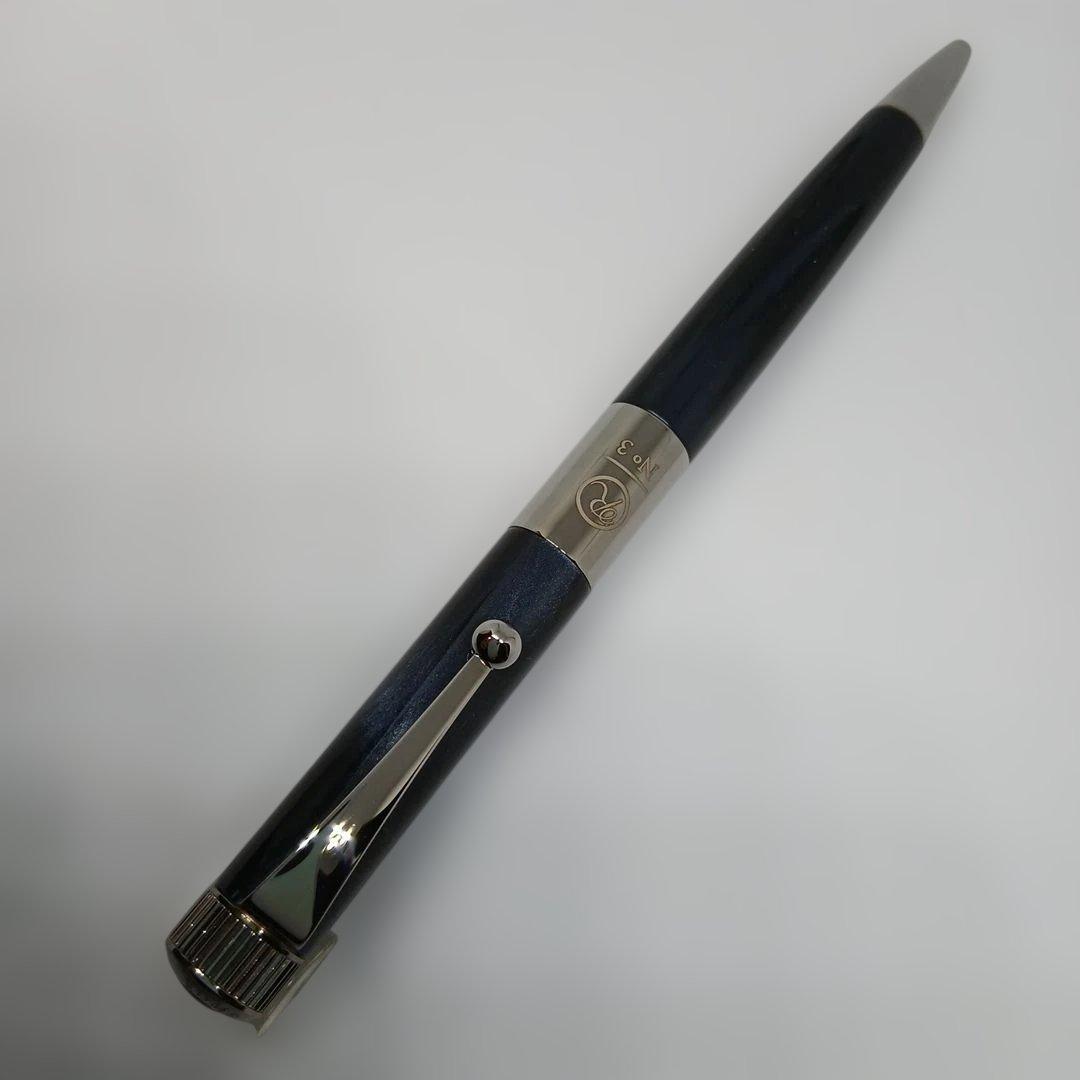 ROMEO No.3　イタリアンブルー細軸R244 ボールペン 専用ケース付き