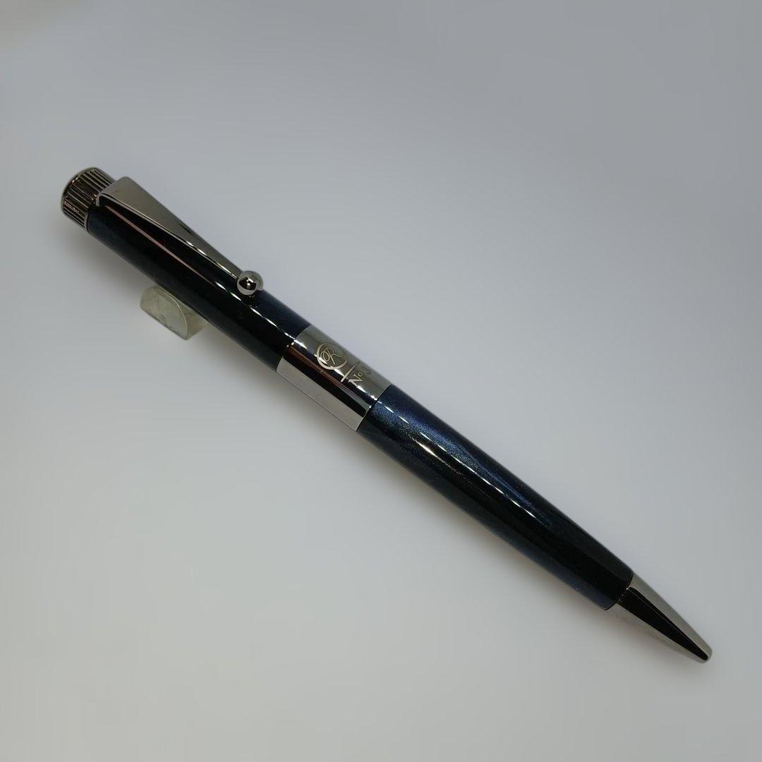 ROMEO No.3　イタリアンブルー細軸R244 ボールペン 専用ケース付き