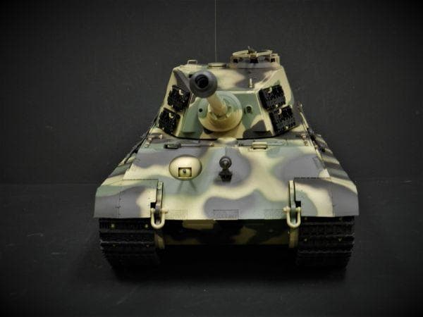 技術基準適合証明済 ヘンロン 1/16 キングタイガー ヘンシェル砲塔