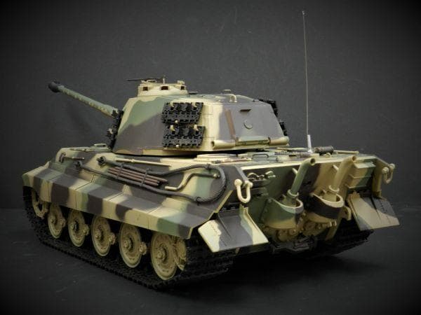 技術基準適合証明済 ヘンロン 1/16 キングタイガー ヘンシェル砲塔