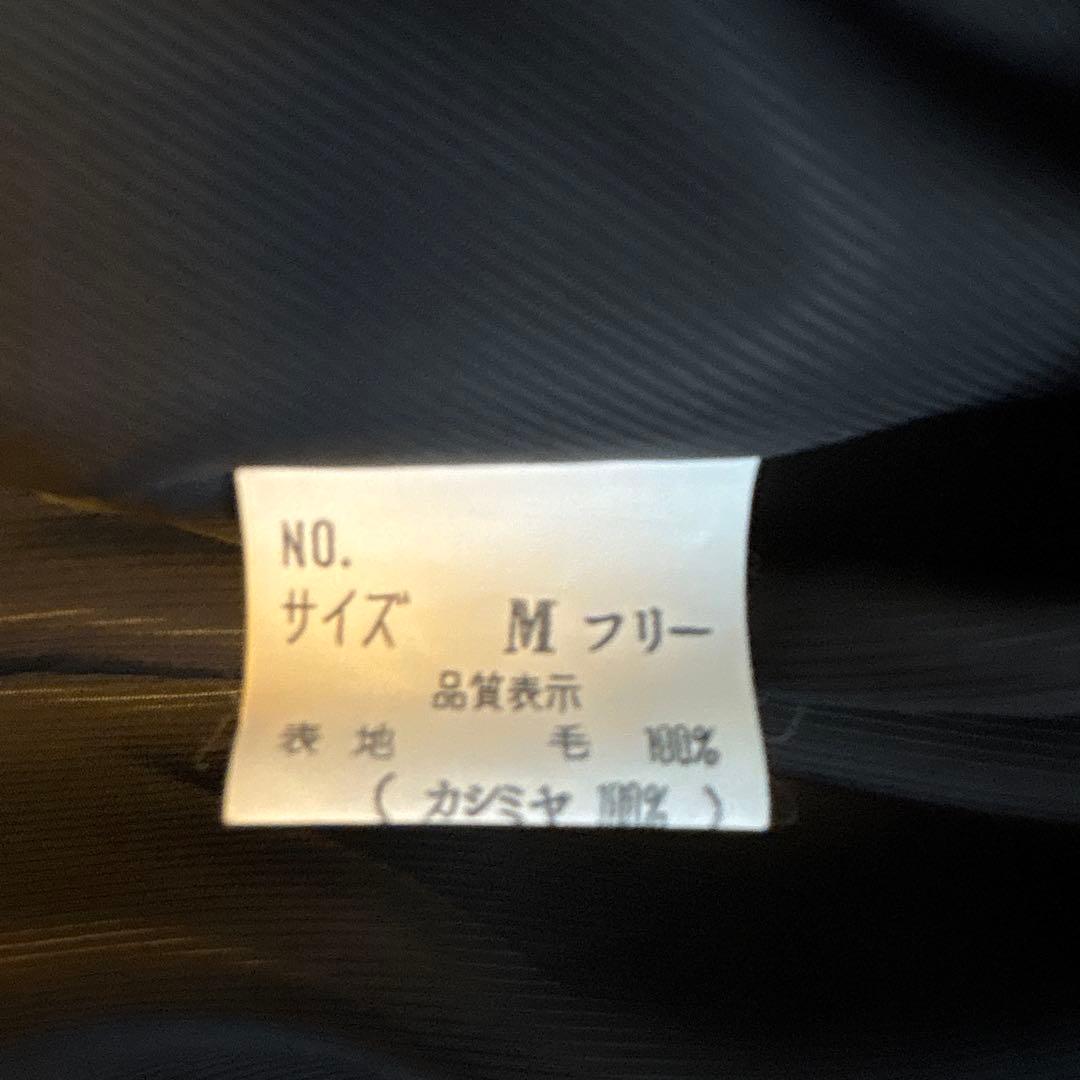 イタリアの高品質カシミヤ100%エモーダのチェスターコートマキシ丈115cm✨黒