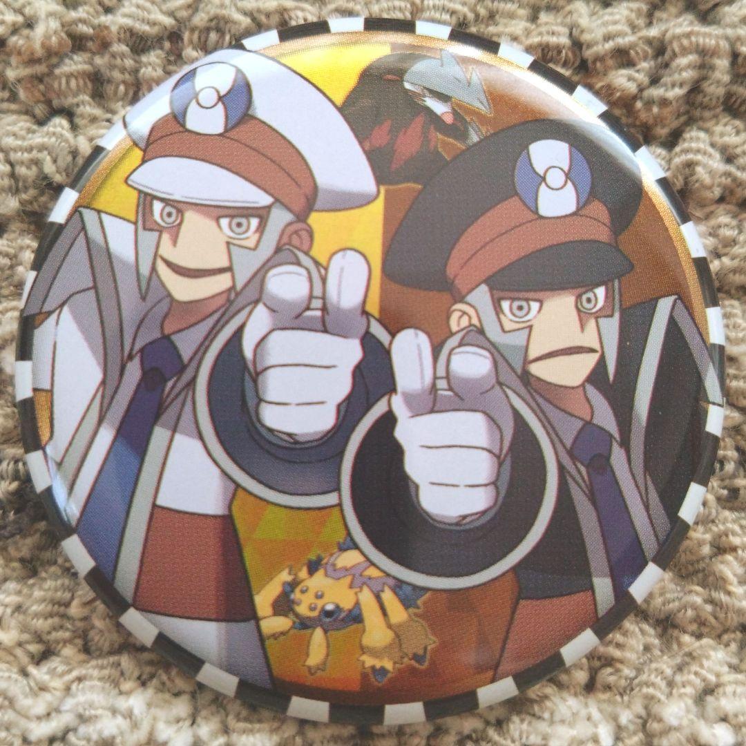 ポケモン　ノボリ　クダリ　缶バッジ