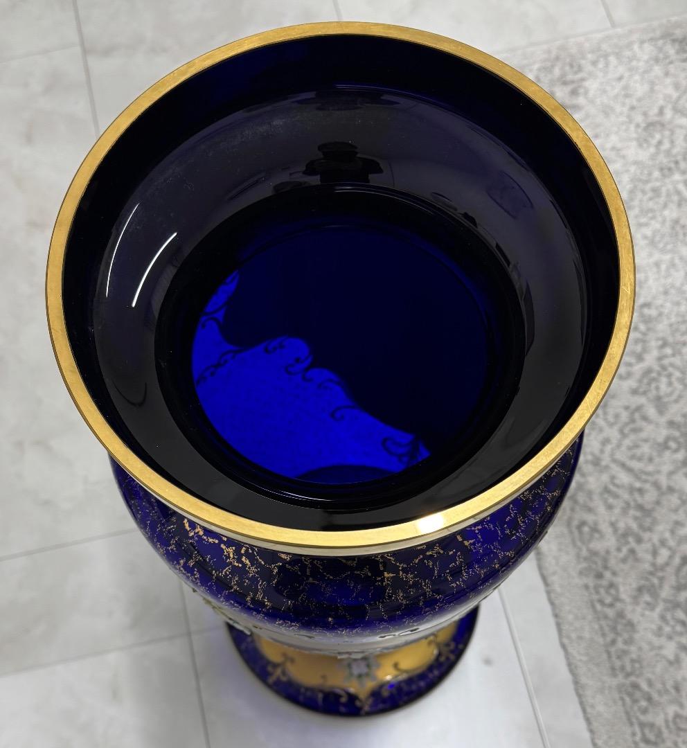 ベネチアングラス　置物、壺