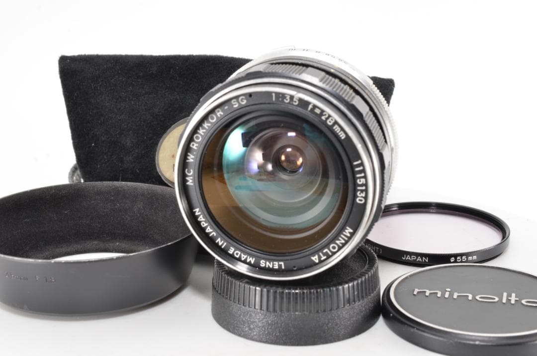 コニカ Konica W.Rokkor-SG 28mm f3.5 #1960