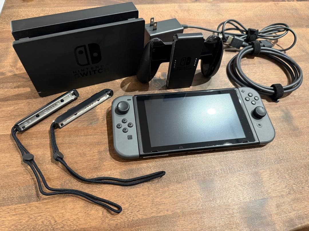 Nintendo Switch グレー　付属品完備※動作確認済み/箱無し