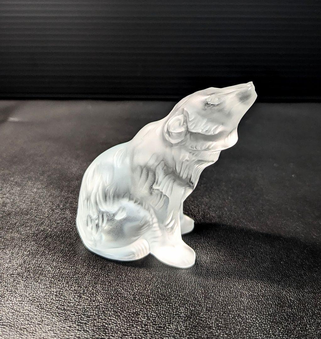 LALIQUE ラリック ベア くま 熊 オーナメント オブジェ ガラス