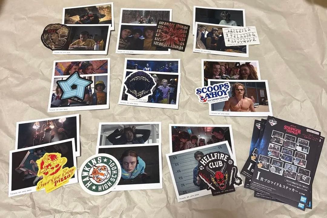 一番くじ　ストレンジャーシングス