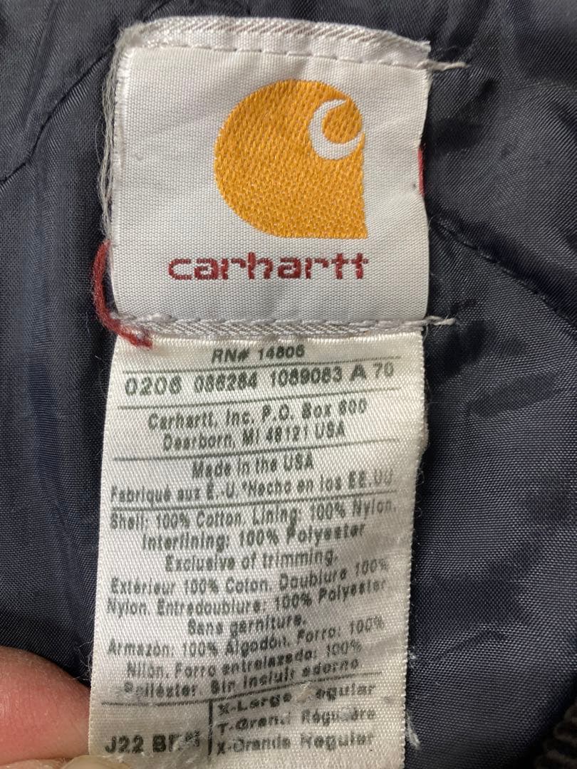 tomonini❗️カーハート　トラディショナルジャケット XL