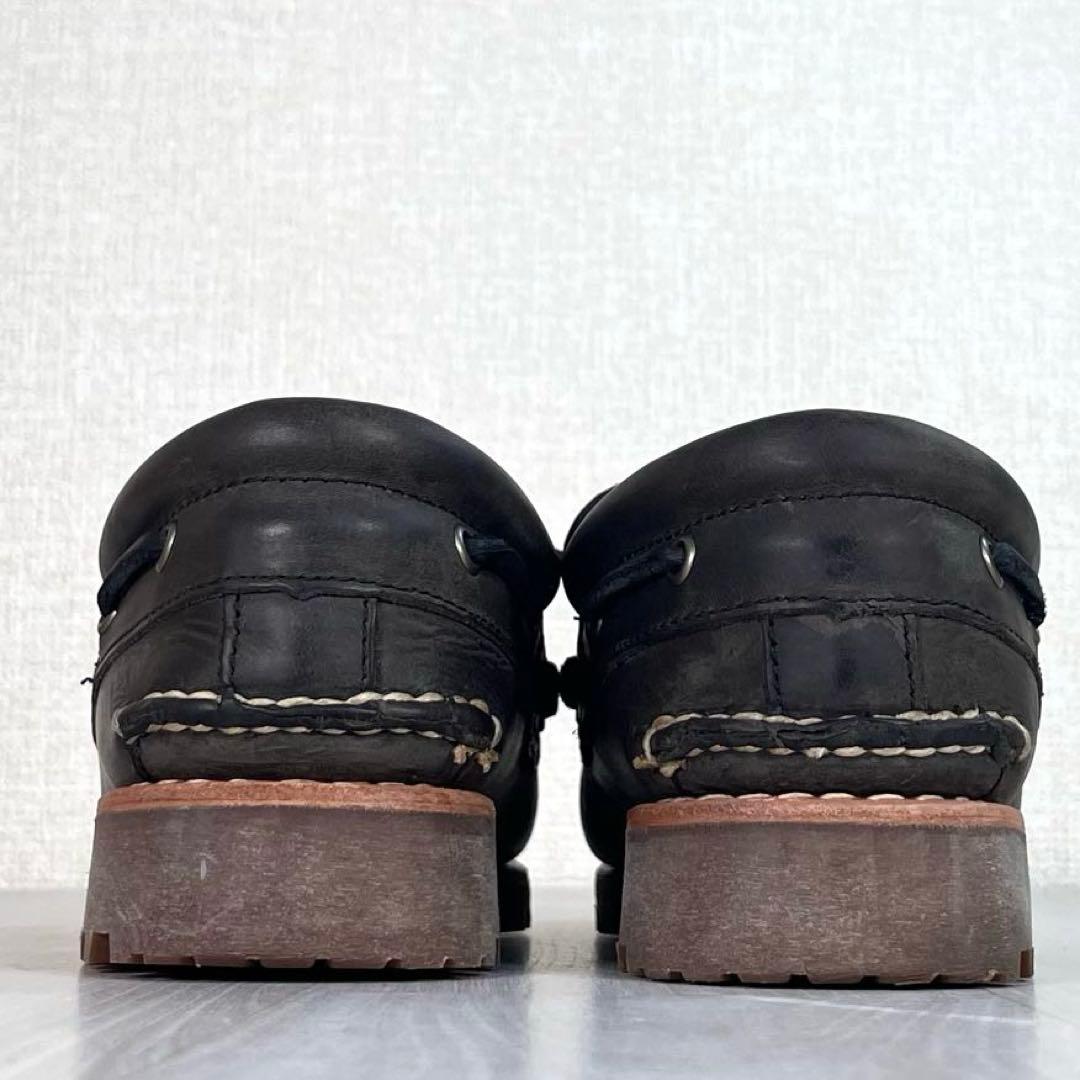 【極美品】TIMBERLAND　3EYE デッキシューズ　革靴　ブーツ　25.5