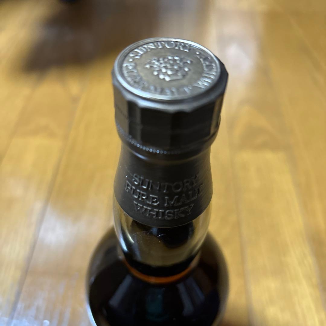 送料込　サントリー ピュアモルト ウイスキー 木桶仕込1981年 昭和　未開封