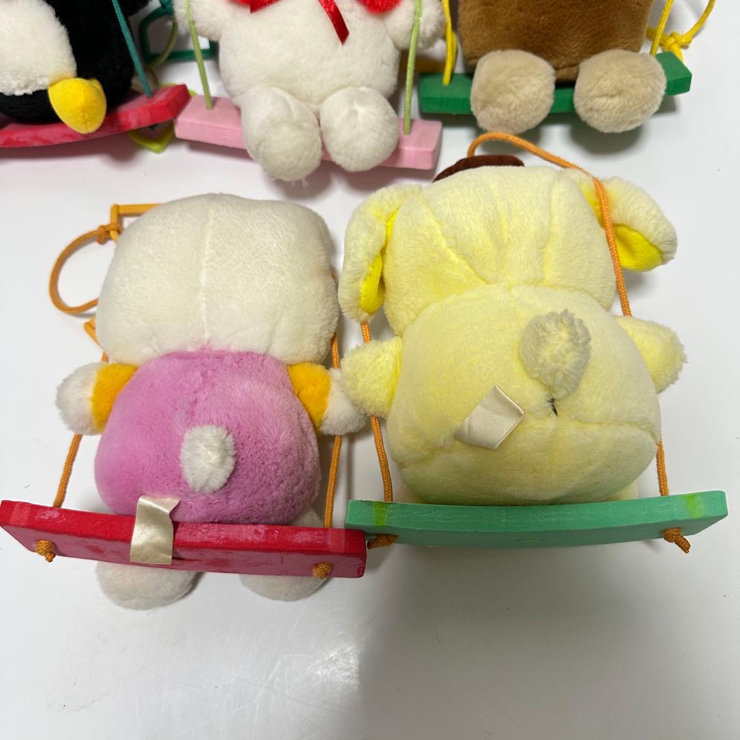 【極希少】Sanrio ぬいぐるみまとめ売り　キティ　ばつ丸くん　ブランコ