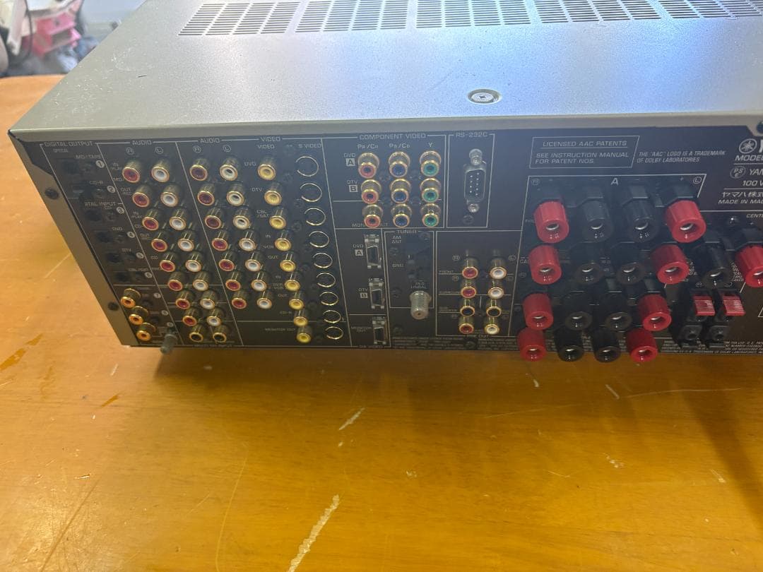 YAMAHA ヤマハ AVアンプ DSP-AX2400 リモコン付き 7.1ch