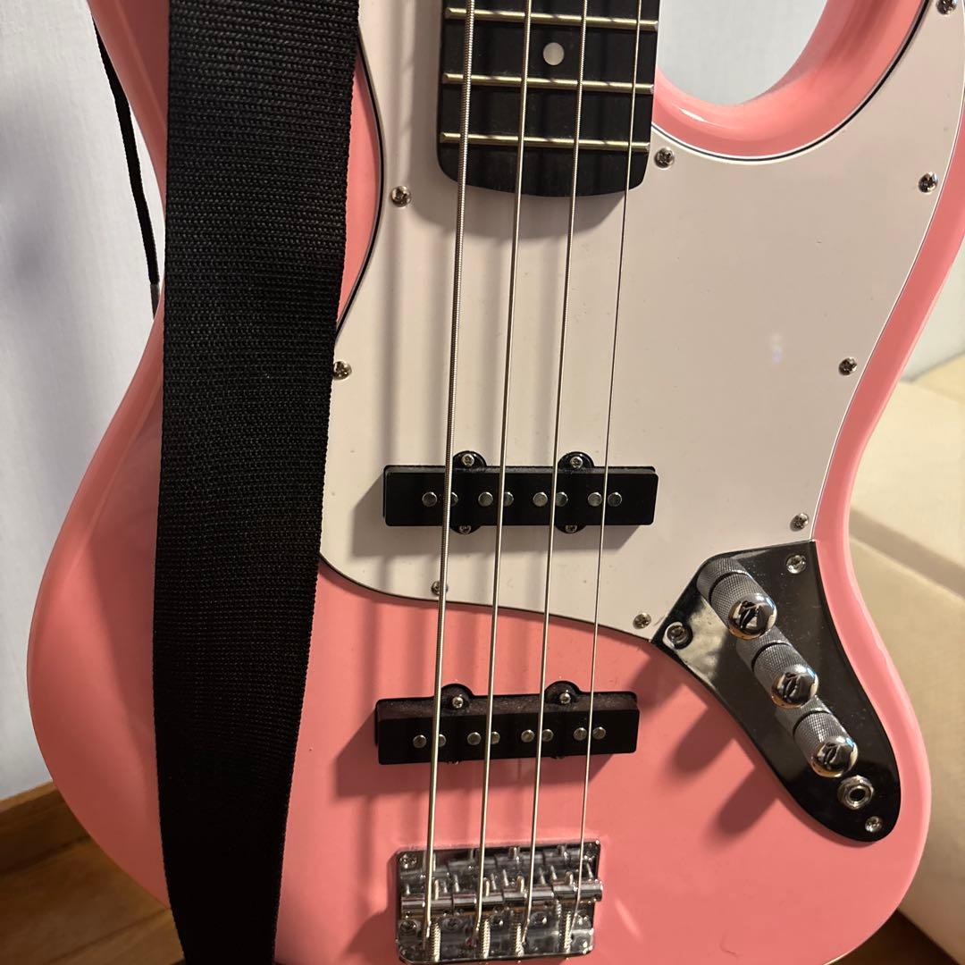 SEIDER ピンク 4弦エレキベース