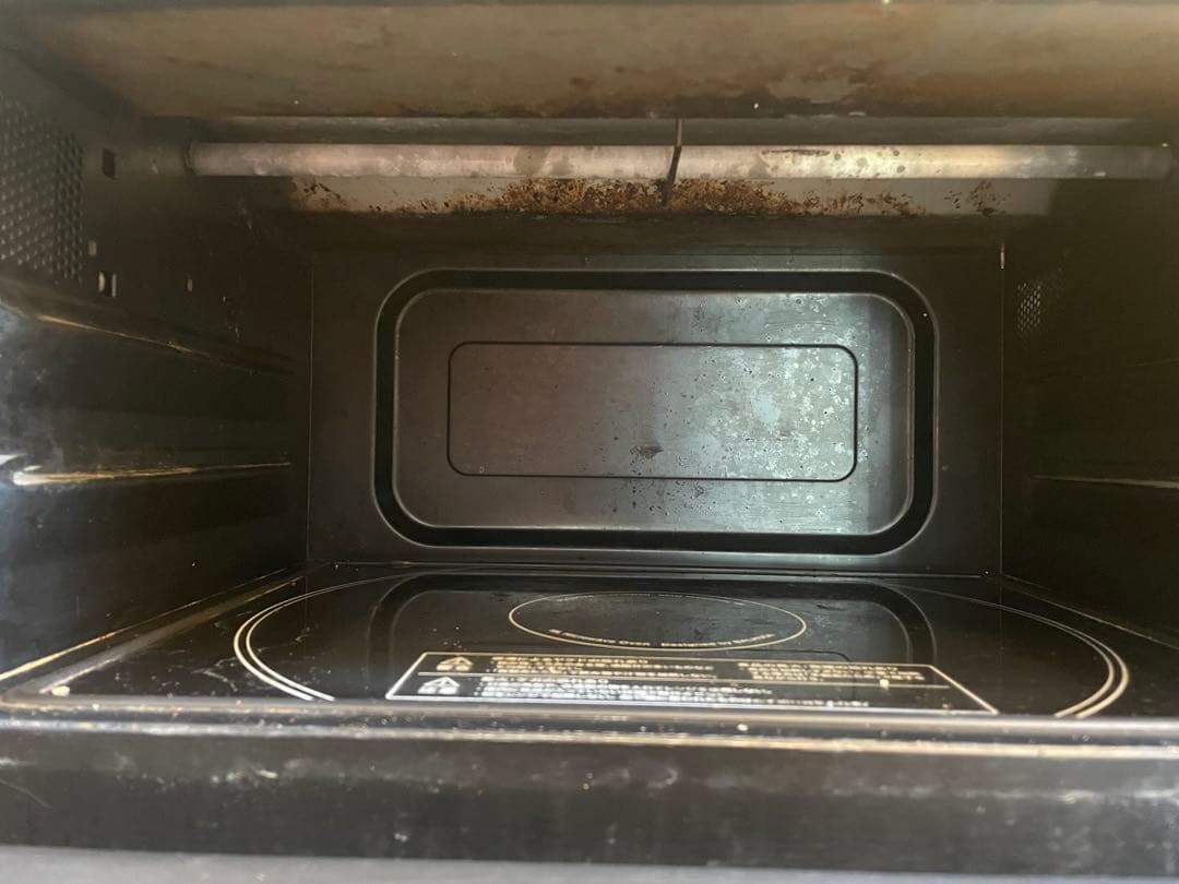 BALMUDA K04A-BK オーブンレンジ　角皿あり　2019年製