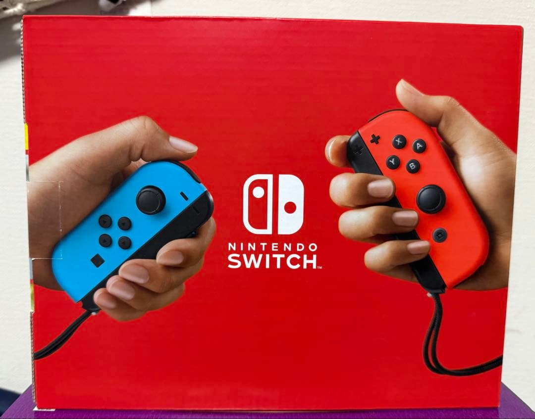 Nintendo Switch 本体 新品未使用 青/赤