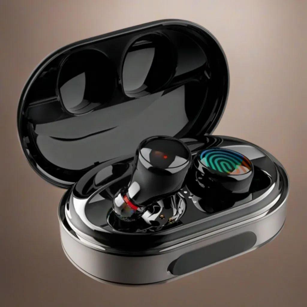 ワイヤレスイヤホン IPX7防水 連続135時間駆動 軽量 左右分離型