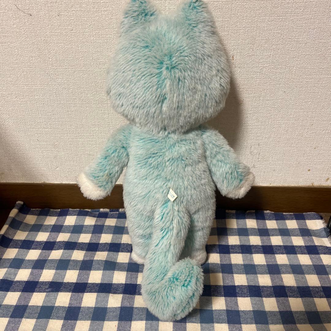 ▪️11ぴきのねこ　ぬいぐるみ2種類▪️水色毛足の長いねこ&首動くねこ▪️レア美品