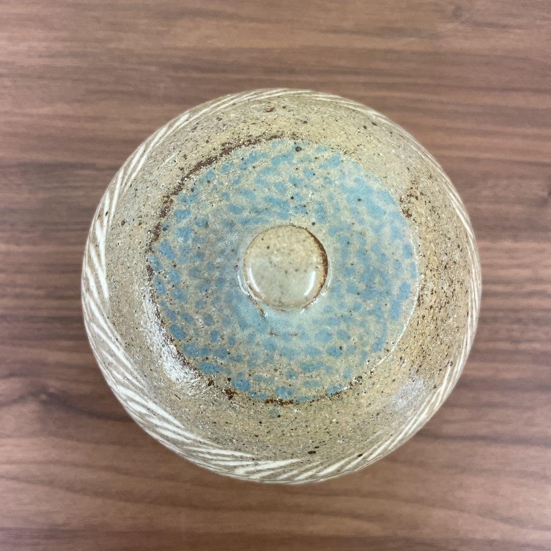 【人間国宝】島岡達三 象嵌合子