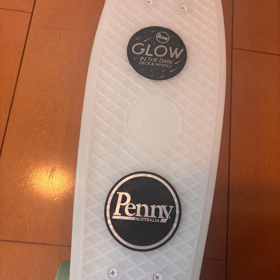 ペニー Penny Glow スケートボード 葉っぱ柄 スケボー 22インチ 緑