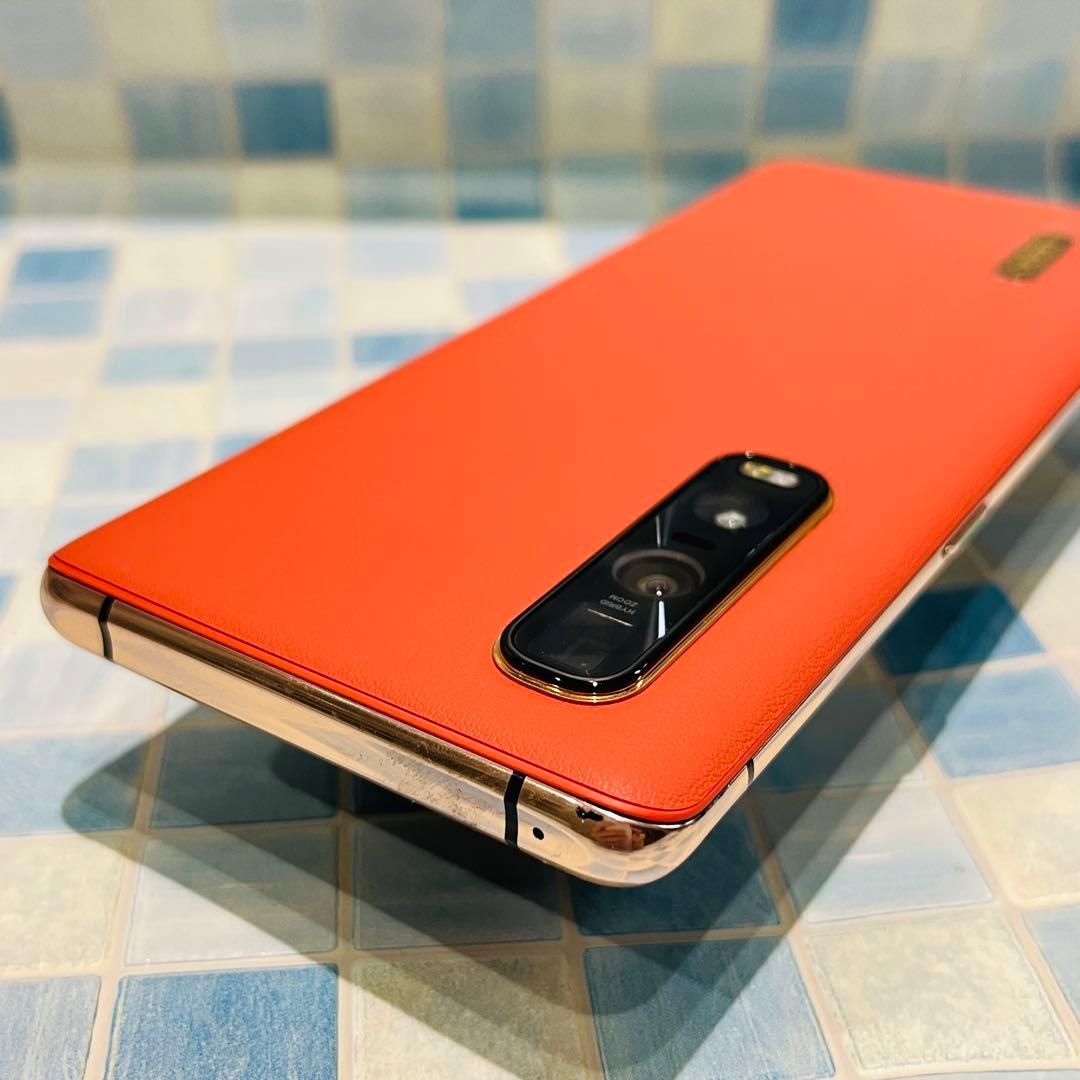 SIMフリー OPPO Find X2 Pro 512GB オレンジ 電池良好