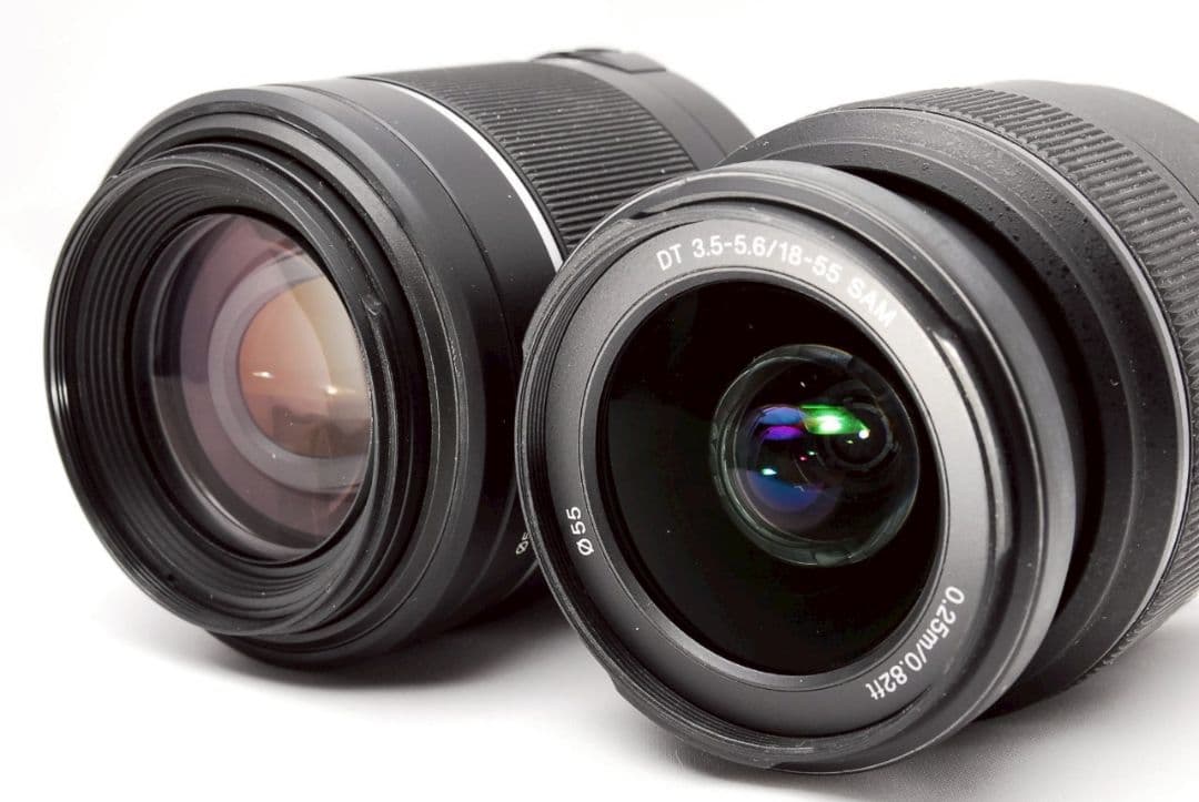 ♥ SONY ソニー α65 ♥ダブルレンズ♥一眼レフカメラ スマホ転送