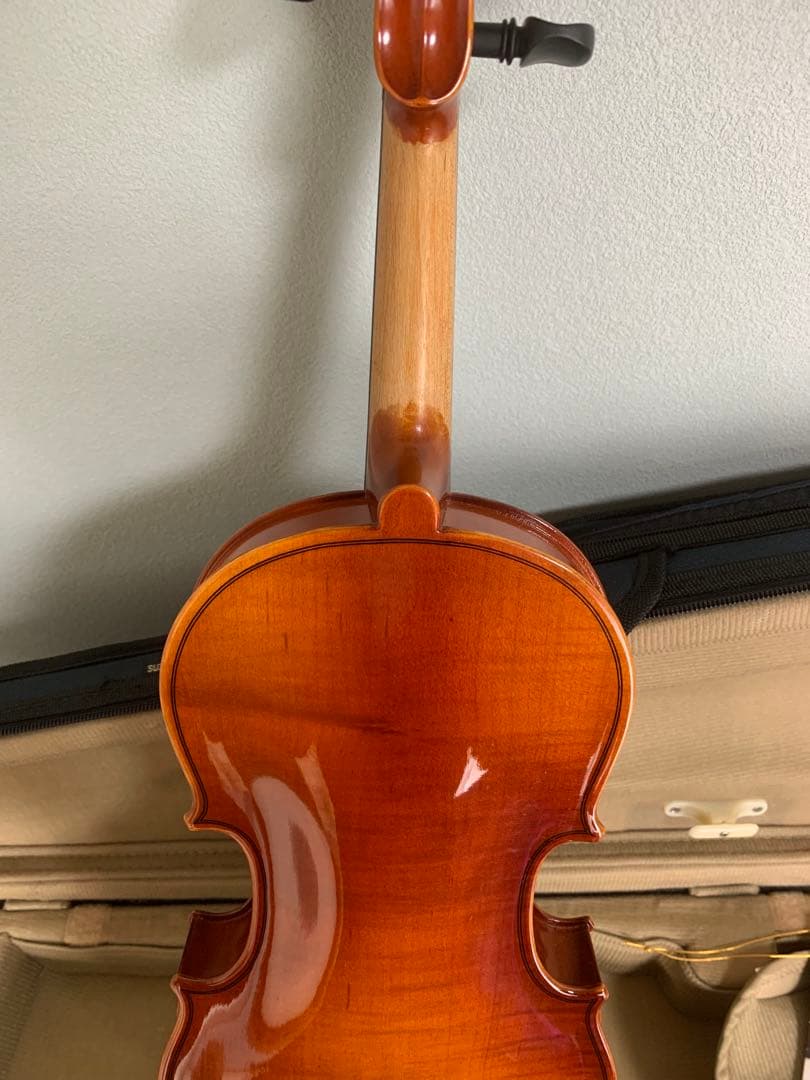 専用出品 SUZUKI バイオリン No200e 1/4 スズキ弓 肩当て 松脂
